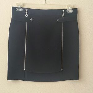 L.A.M.B Moto Style Skirt